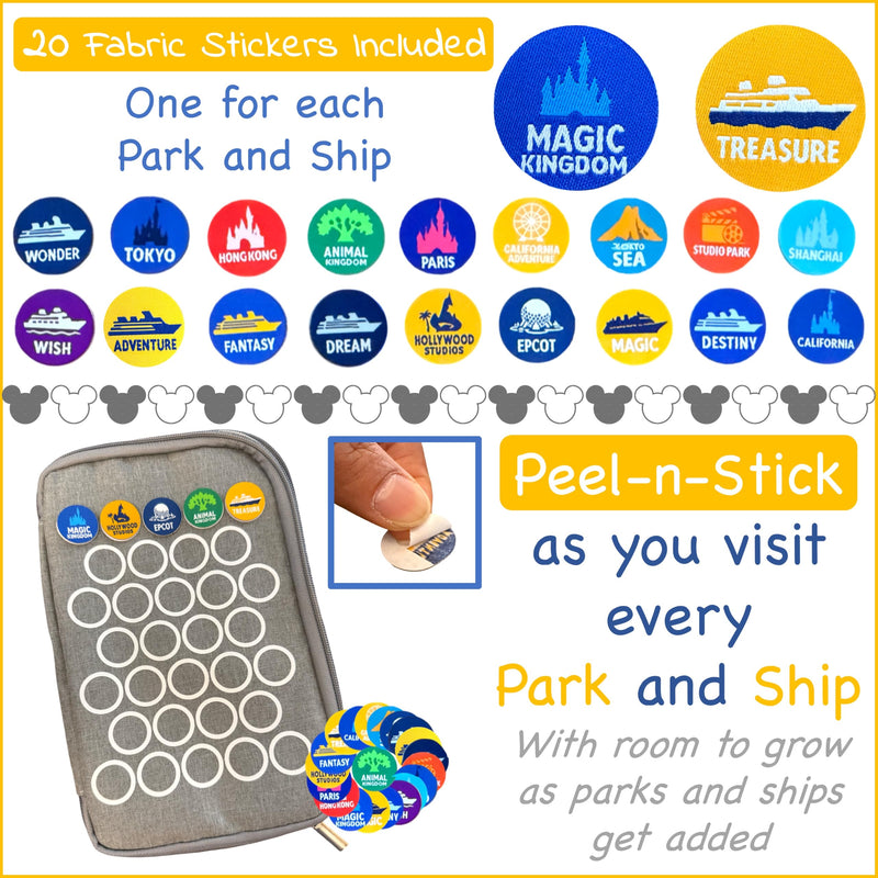 MagicBand Multicharger (with Protectors) & Travel Case and Autograph Book Photo Album Combo