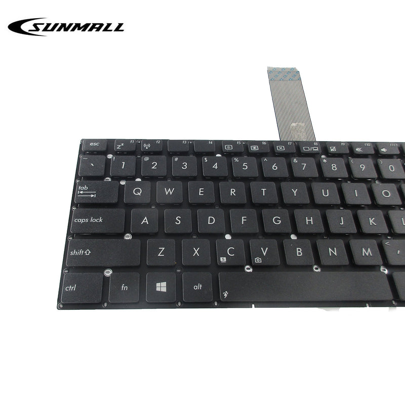 SUNMALL Keyboard Replacement for asus r510l x550 x550ca k550 x552l Series Laptop Black US Layout