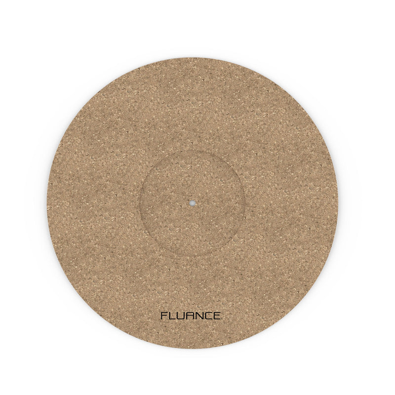 Fluance Turntable Cork Platter Mat - Audiophile Grade Improves Sound & Performance for Vinyl Record Players (TA21)
