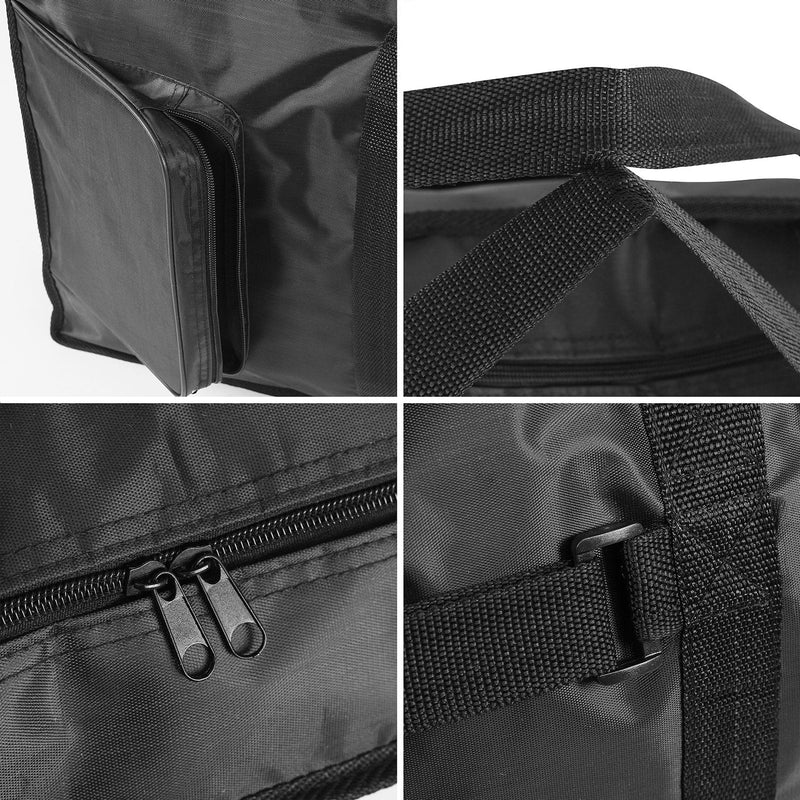 Flexzion Piano Keyboard Gig Bag (61 Key Note) Digital Electronic Keyboard Waterproof Soft w/Carrying Handle, Pockets, Adjustable Shoulder Strap, Music Storage Accessories for Concert Tour Travel