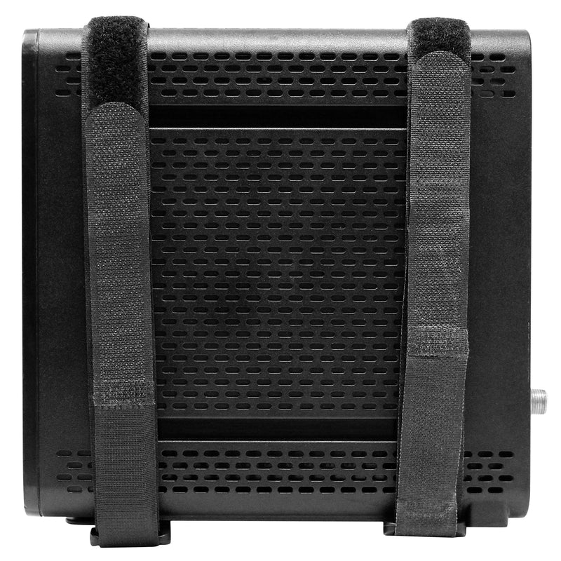 HumanCentric Universal Wall and VESA Mount | Adjustable Strap Mount for Computers, UPS Units, Cable Boxes, Modems, and Other Electronic Devices | Mounts on The Wall or Back of a Computer Monitor