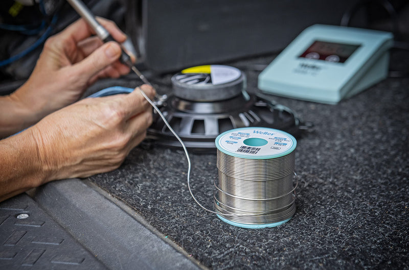 [AUSTRALIA] - Weller WSW SCN M1 (T0051404399) Lead Free Solder Wire, Dia: 0.8 mm / 0.039 in, Wt: 100 g / 3.527 oz, Alloy Sn99.3Cu0.6Ni0.05, Flux content 3.5% 