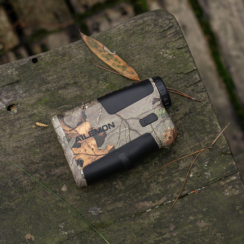 [AUSTRALIA] - AL51 Rangefinder Hunting Laser Range Finder Camo 900 Yards Waterproof Archery Rangefinders Multi Functional Distance/Angle/Speed/Scan 6X Magnification 