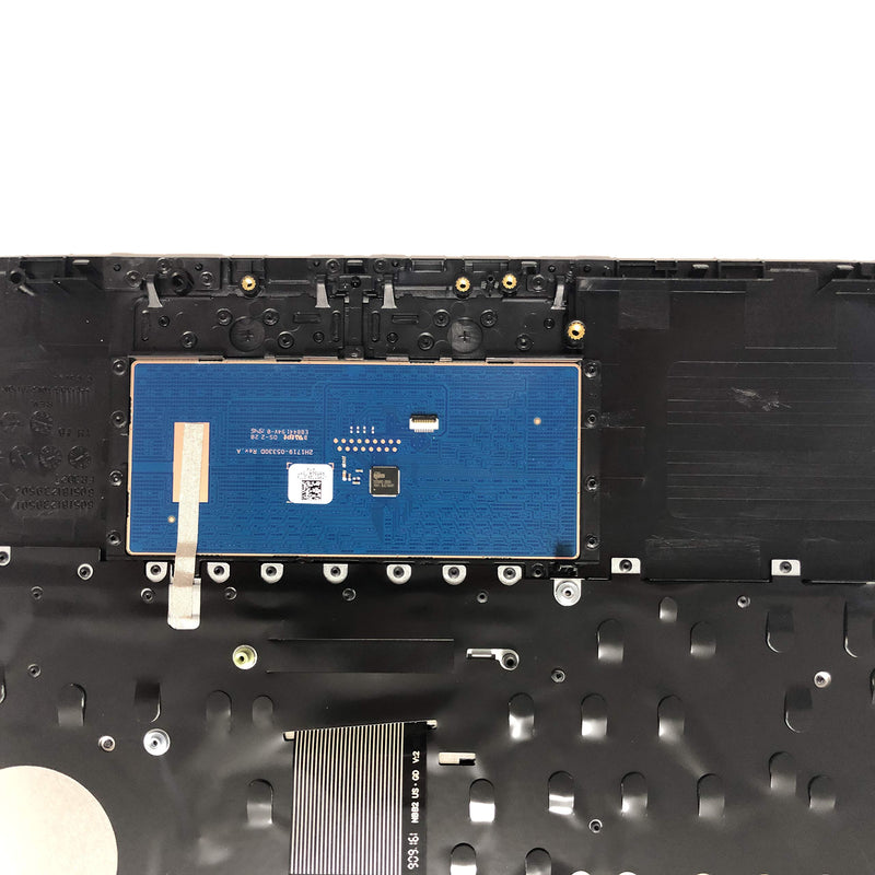 LTPRPTS for HP Pavilion 14-CF 14-DF 14-DK Upper Palmrest Non-Backlit Keyboard Trackpad L24818-001 6070B1306601