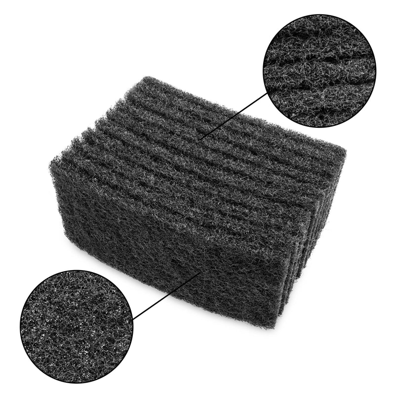 GALLUNOPTIMAL by Felder Cu-Rovlies - Metal-Free Cleaning Fleece for Oxide Removal on Soldering Points, Wet & Dry, Quick Scoring Free Cleaning - Approx. 130 x 60 x 6 mm, Pack of 10