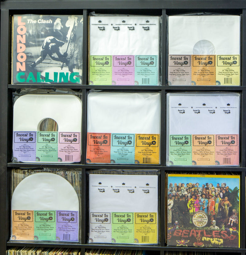 50 Master Sleeves Rice Paper Anti Static LP Inner Sleeves Vinyl Record Sleeves Provide Your LP Collection with The Proper Protection
