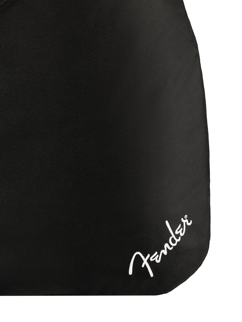 Fender Electric Bass Gig Bag, Padded Guitar Case with a Comfortable Two-Piece Handle and Ergonomic Backpack Straps, Black
