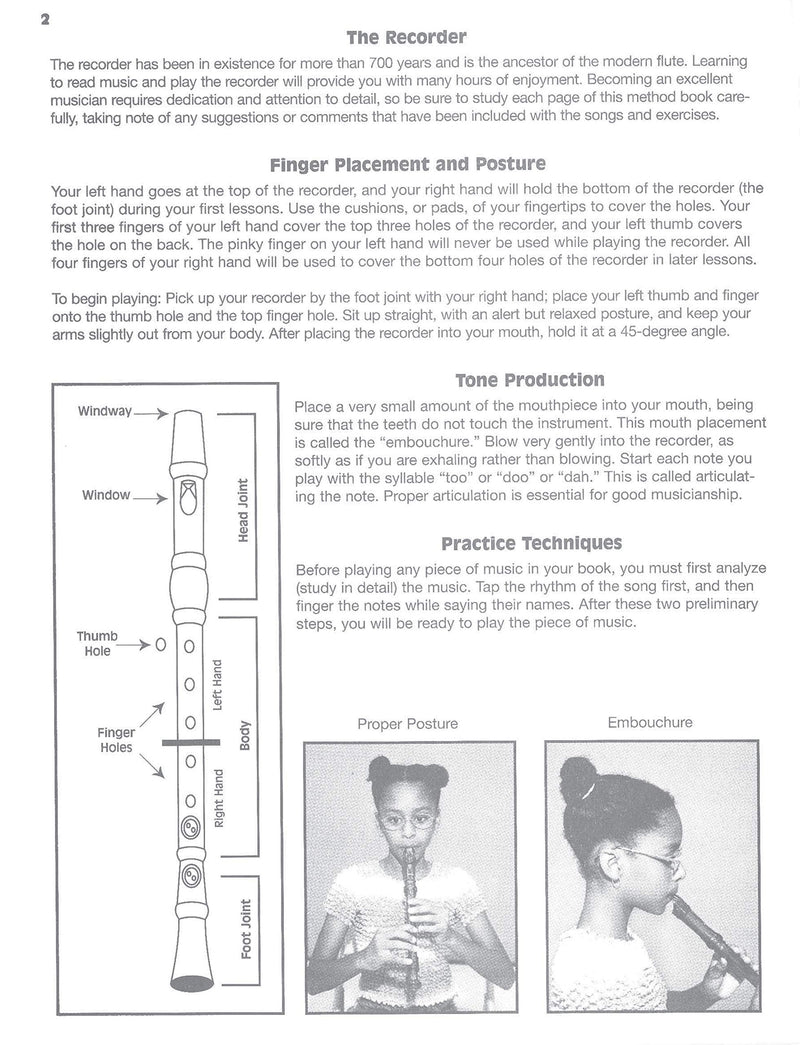 Recorder Express: Soprano Recorder Method for Classroom or Individual Use