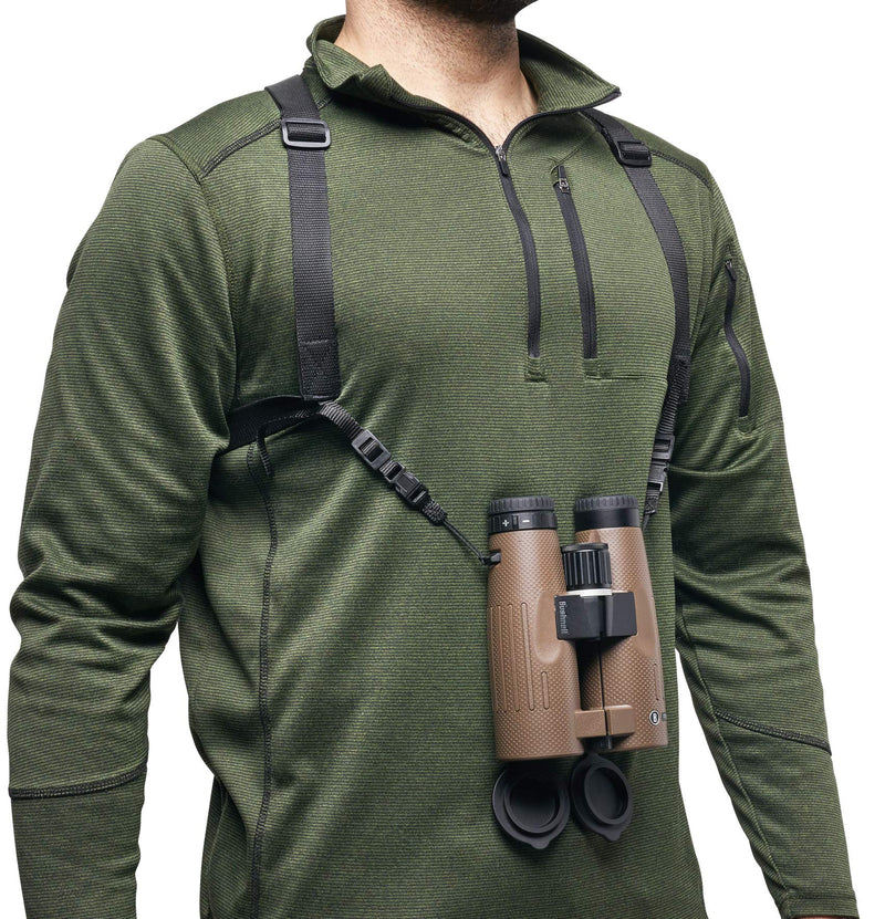 Bushnell Binoculars Harness, Fits Most Models_BASFHARN, Black, One Size