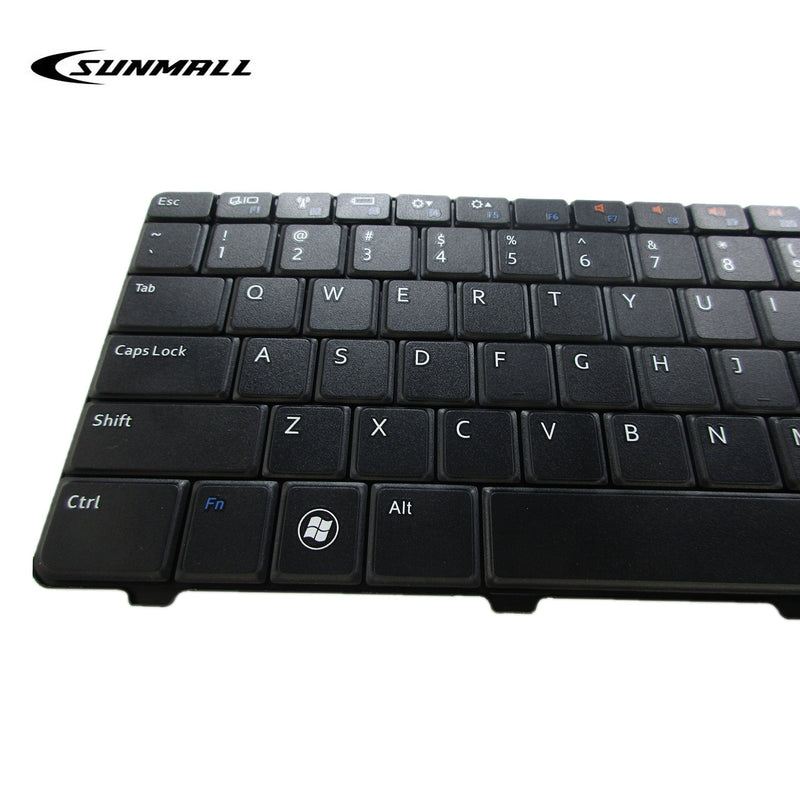 SUNMALL New Laptop Keyboard Compatible with Dell Inspiron 15R 5010 M5010 M501R N5010 09GT99 NSK-DRASW 96DJT 096DJT NSK-DRASW Series Black US Layout