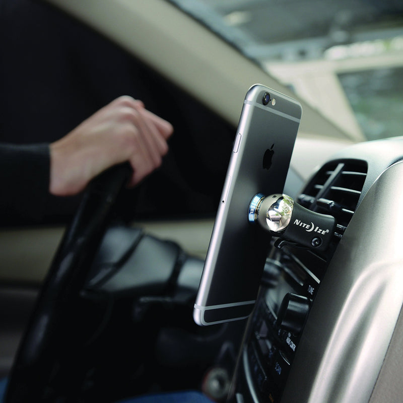 Nite Ize Steelie Vent Mount - Additional Car Vent Mount for Cell Phones - Compatible Phone Accessories for Steelie Magnetic Phone Mounting System Dash Ball