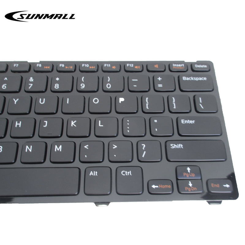 SUNMALL Keyboard Compatible with Dell inspiron 13Z-5323 14Z-5423 14Z-4523 14Z-3528 14Z-3526 14Z-5323,Vostro 3360 v3360 v3560D V3360D V3450D V3460D Series Laptop Black US Layout 5FCV3 V128725BS1 90.4