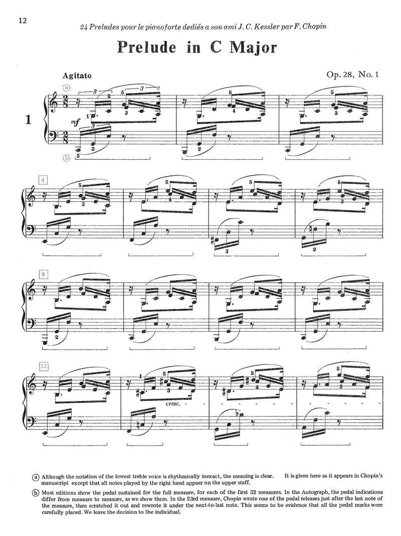 Chopin -- Preludes (Alfred Masterwork Edition)