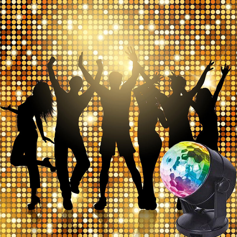 Sing-Along Bling Bluetooth Karaoke Microphone and Bluetooth Stereo Speaker All-in-One (Silver Bling w/Disco Ball)