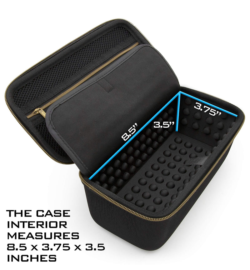 [AUSTRALIA] - CASEMATIX Travel Case Compatible with Tascam Portacapture X8 32-Bit Float Audio Recorder XLR and Small Accessories - Includes Field Audio Recorder Case Only 