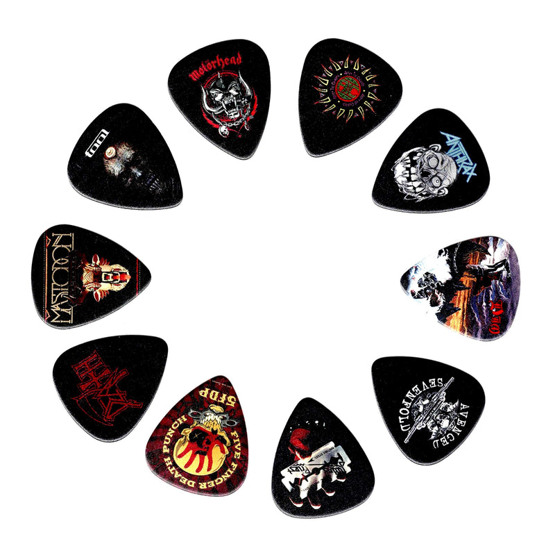 [AUSTRALIA] - Metal Band Version 2 (10 picks in a pack)(Medium thickness 0.71mm) 