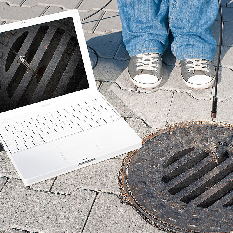 Somikon Wasserfeste USB-Endoskop-Kamera mit 7m-Kabel & LEDs