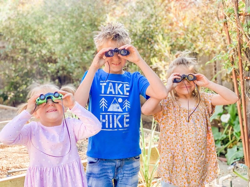 [AUSTRALIA] - Kicko Toy Binoculars for Kids - 3.5 x 5 in Binoculars for Bird Watching, Jungle Exploration for Party Favors and Adventure Play - Durable (Pack of 12) 12 Pack 