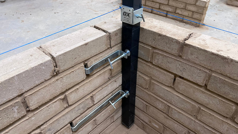 OX Pro Dori Block - Zinc Plated Solid Steel Dori Block - Brick Profile Tool