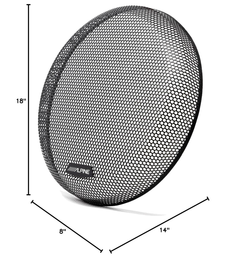 Alpine KTE-10G.3 Grille for 10" Type-R and Type-S subwoofers
