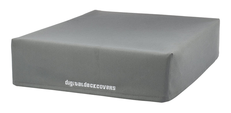 DigitalDeckCovers Scanner Dust Cover & Protector for Epson V700 / V750 / V750-M Pro / V800 / V850 Photo Film Scanners [Antistatic, Water Resistant, Dust-Proof, Premium Heavy Duty Fabric, Silver]