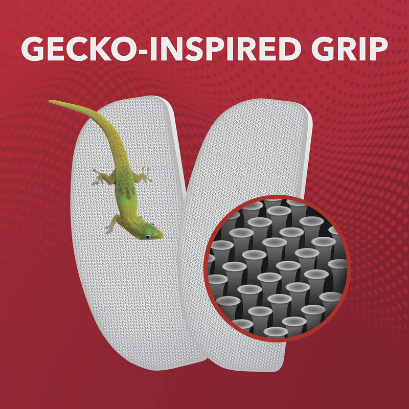 Setex Gecko Grip 1.8mm Thick Anti Slip Eyeglass Nose Pads, (5 Clear Pair) USA Made, Innovative Microstructured Fibers, 1.8mm x 7mm x 16mm 5 Pair Clear