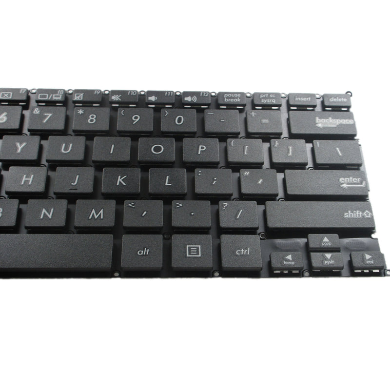 SUNMALL Laptop Replacement Keyboard Without Frame for ASUS X200 X201E X202E Q200 Q200E S200 S200E R200 R200E R201E F201E R202E Series, US Layout Black Color