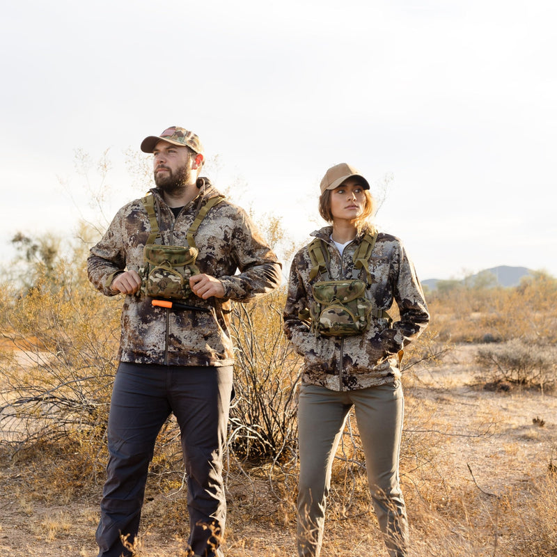 Boundless Performance Binocular Harness Chest Pack - Our Bino harness case is great for hunting, hiking, and shooting Multi