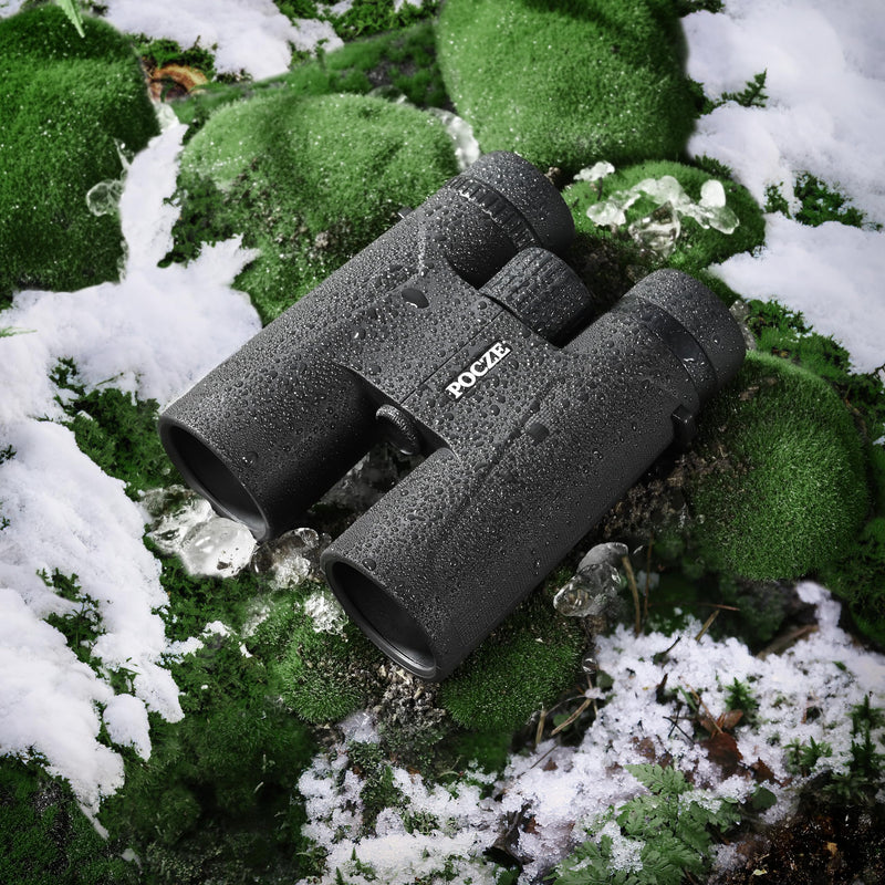 Binoculars for Adults, 12x42 Waterproof and Durable Binoculars with Multi-coated Optics and Protective Rubber Armor, Lightweight Binocular for Bird Watching, Outdoor Sports, Hunting, Travel