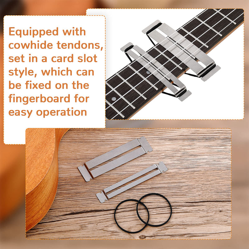 [AUSTRALIA] - Boao 3 Sets Guitar Fret Protector Fingerboard Guards Stainless Steel Fretboard Protector Bass Guitar Fret Guards for Dressing and Polishing Frets Guitar Tool Luthier Tool Fret Polishing Kit 