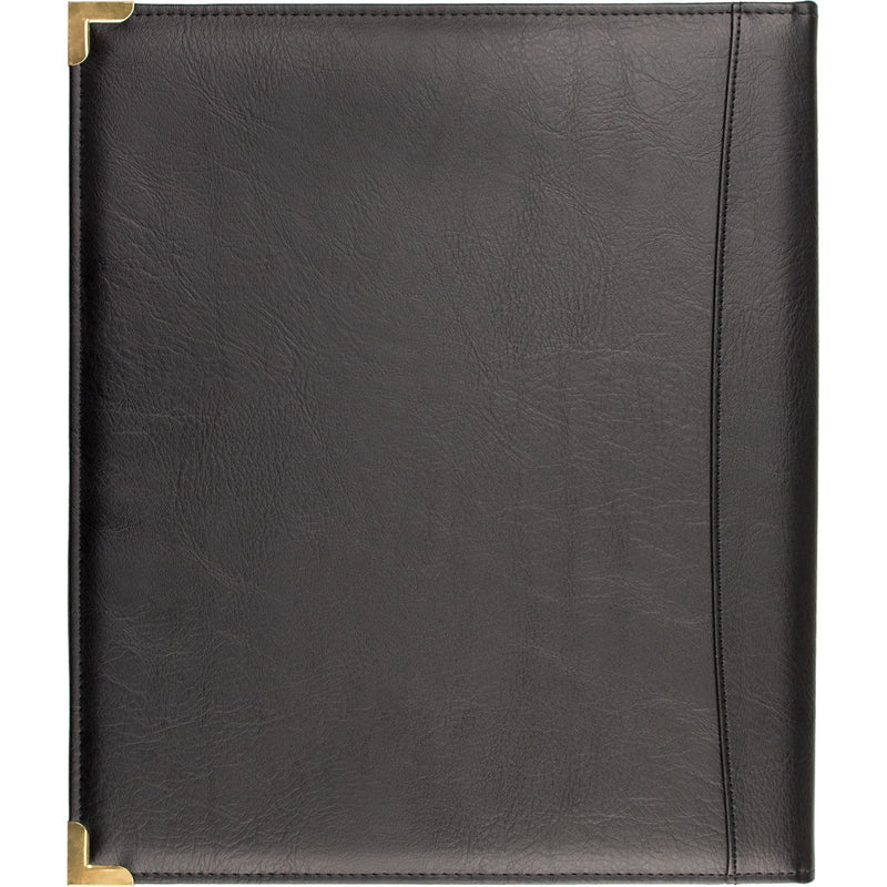 Pro Tec F2BK Deluxe Sheet Music Folder,Black Padded with Brass Corners