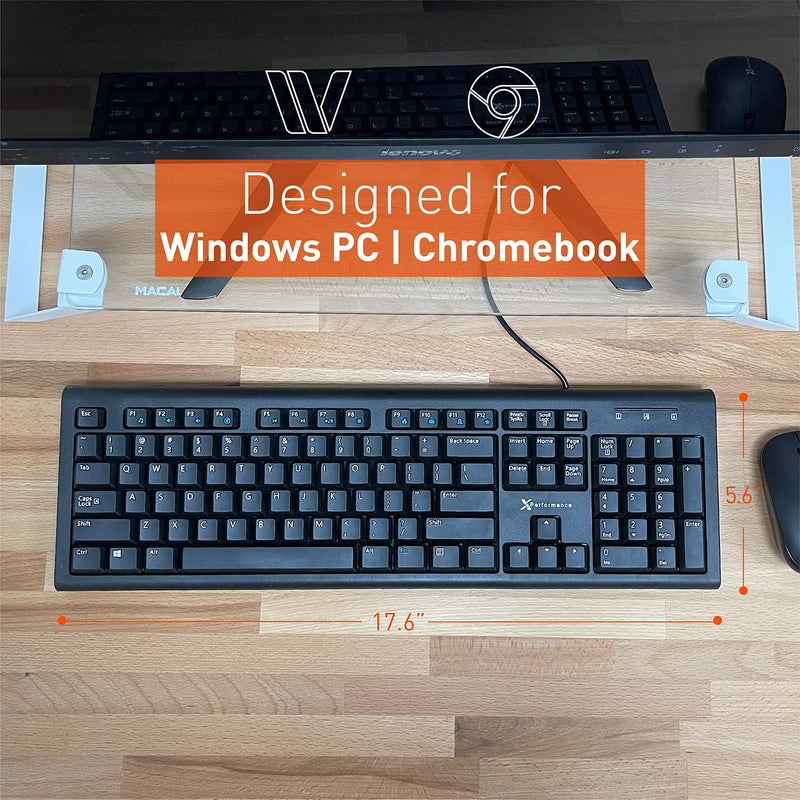 X9 Performance Wired Keyboard - USB Computer Keyboard Wired, Coated with Silver Zinc Zeolite - USB Keyboard for Laptop with 5FT Cable - Wired Computer Keyboard for PC | Chromebook - Perfect for Office
