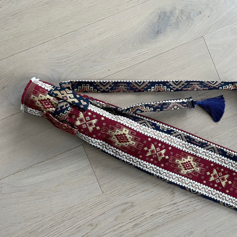 Carrying Flute Bag with Strap for Protection For Large Native Wooden Flutes 27 Inches Long