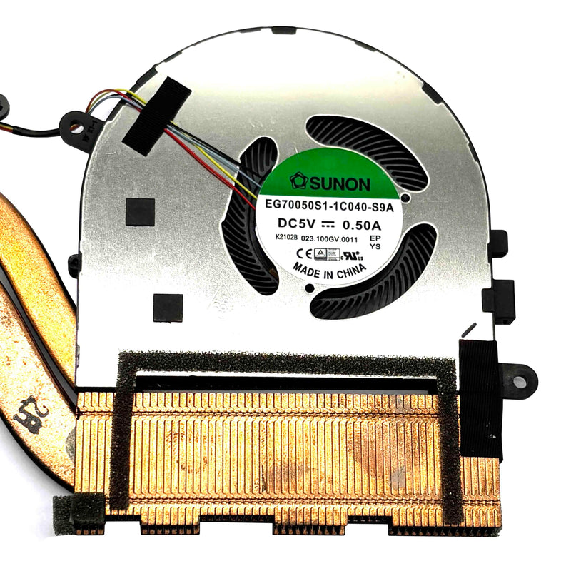 New CPU+GPU Cooling Fan Replacement for Lenovo Yoga C940-15IRH Laptop (Type 81TE), C940-15 Fan, P/N: 5H40S19977