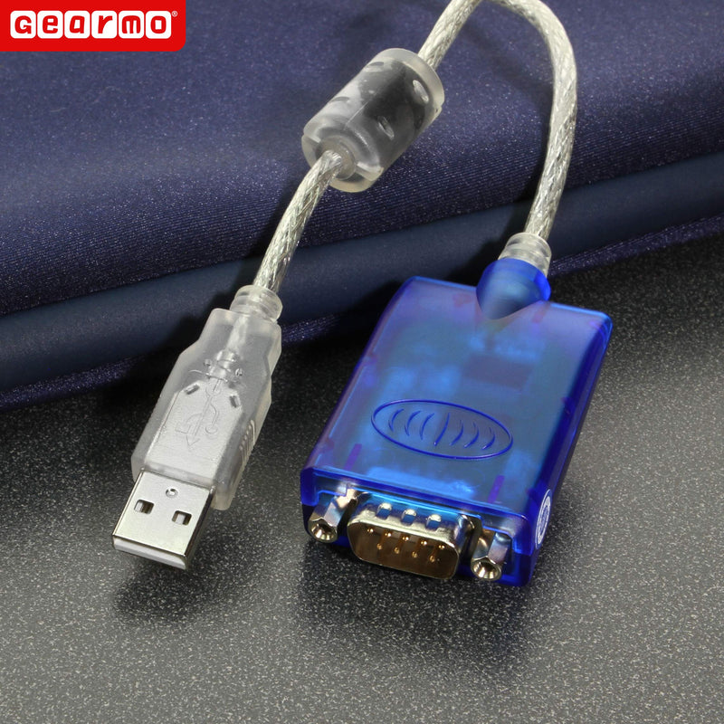 Gearmo 36in FTDI USB to Serial Cable for MAC PC Linux, Win 11 w/ Tx/Rx LEDs