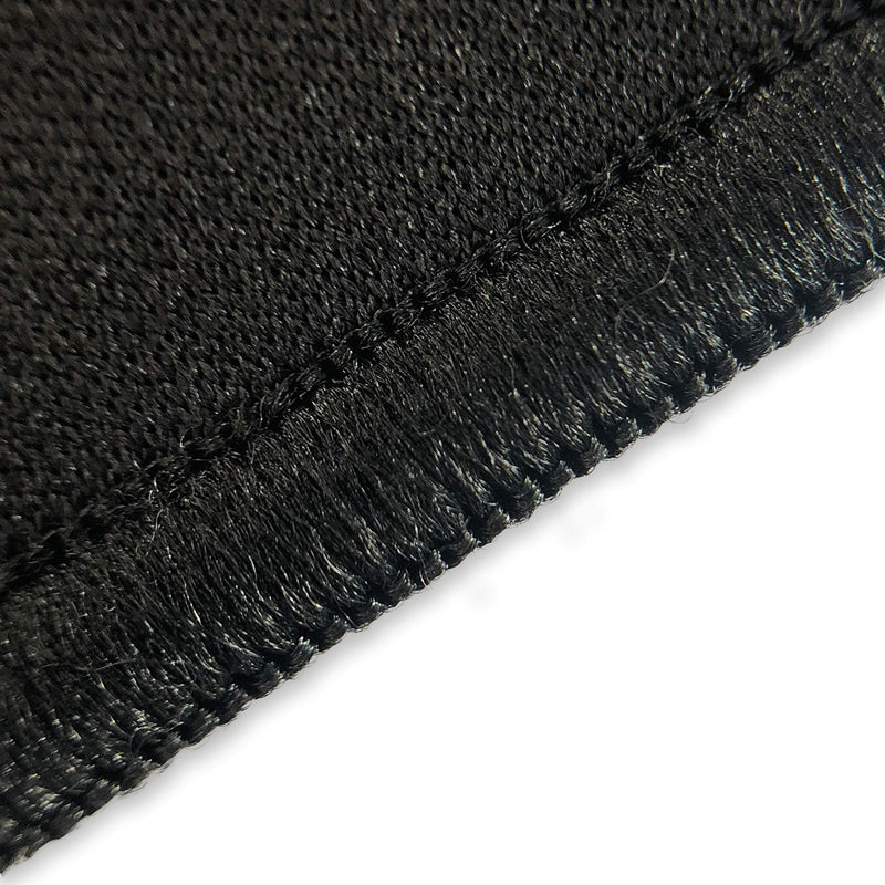 SteelSeries QcK Gaming Surface - Large Stitched Edge Cloth - Extra Durable - Optimized For Gaming Sensors - Black Classic Black