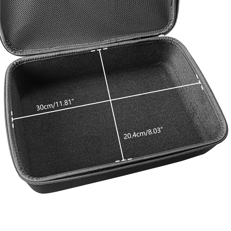 Audio Samplers Case Compatible with Roland SP-404MKII, SP-404A, SP-404SX, SP-404, Smooth Dual Zippers, Spacious Top Mesh Pocket for Accessories,Soft and Comfortable Handle,Make travel easier