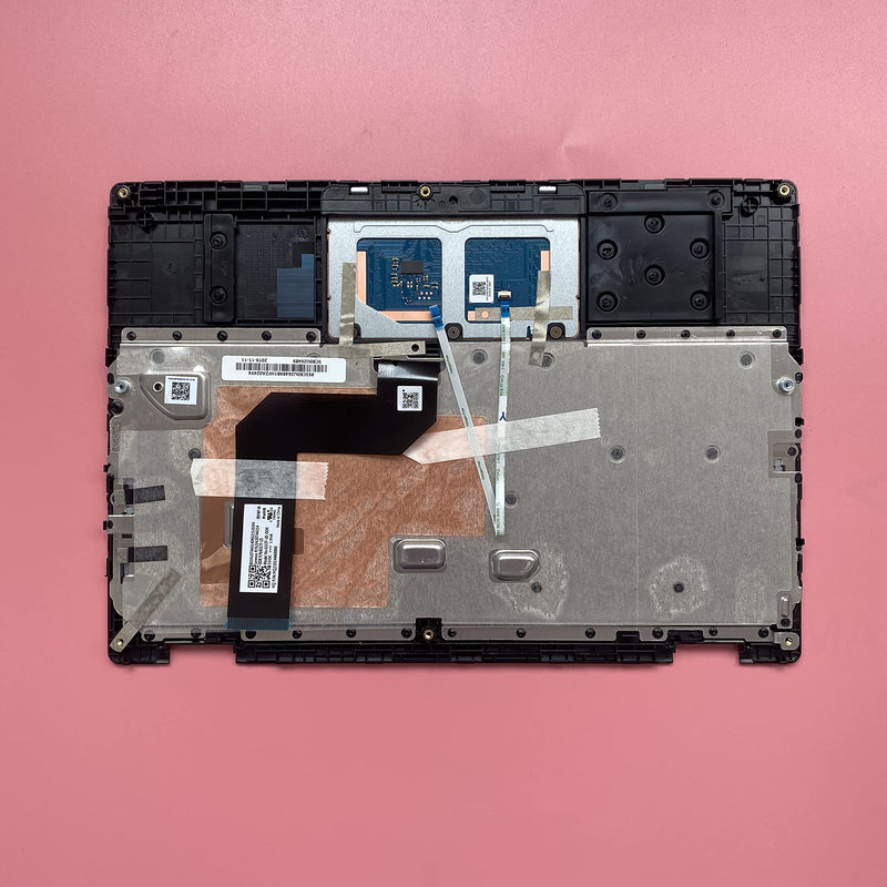 New Genuine Replacement for Lenovo Chromebook 100E 2nd Gen MTK Laptop Upper Case Palmrest Keyboard Touchpad Assembly Part 5CB0U26489 5CB0X55485, Black, 11.6 inch