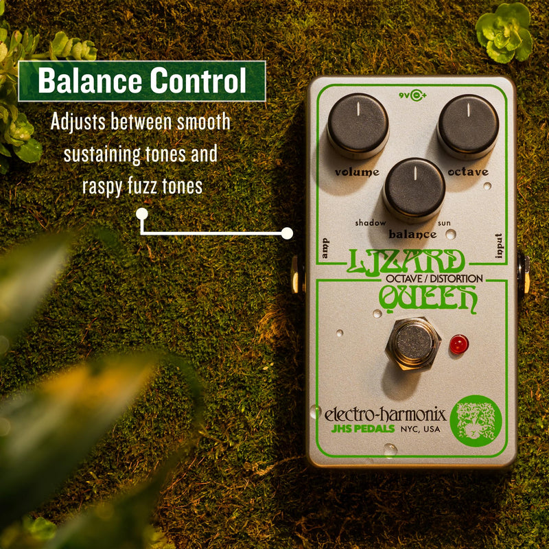 Electro-Harmonix Lizard Queen Octave Fuzz Pedal