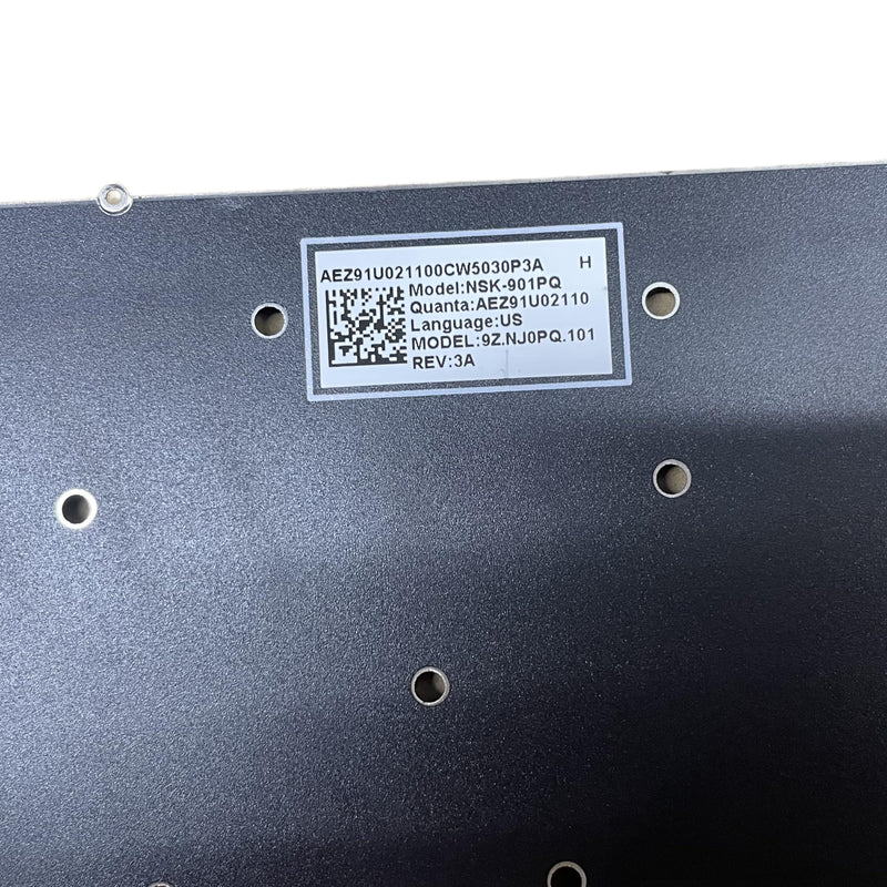 New Keyboard US Layout for Microsoft Surface Laptop GO1/2 2013 1943 1963 Gray Frameless Laptop Keyboard Without Backlight AEZ91U021100CW502BE3A NSK-901PQ AEZ91U02110 9Z NJ0PQ.101