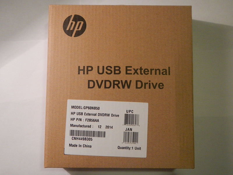 HP USB EXTERNAL DVDRW DRIVE