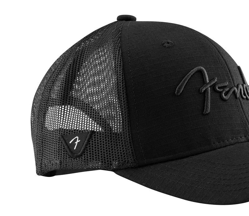 Fender Snap Back Pick Holder Cap Black