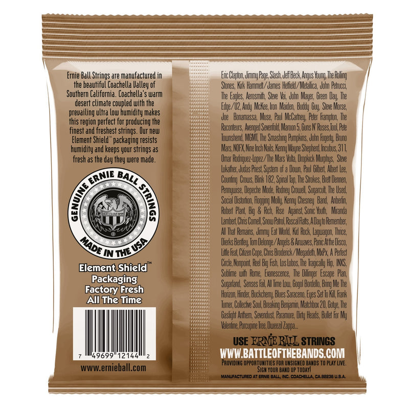 Ernie Ball Acoustic Guitar Strings - Power Slinky Phosphor Bronze 13-56 - 2 Pack