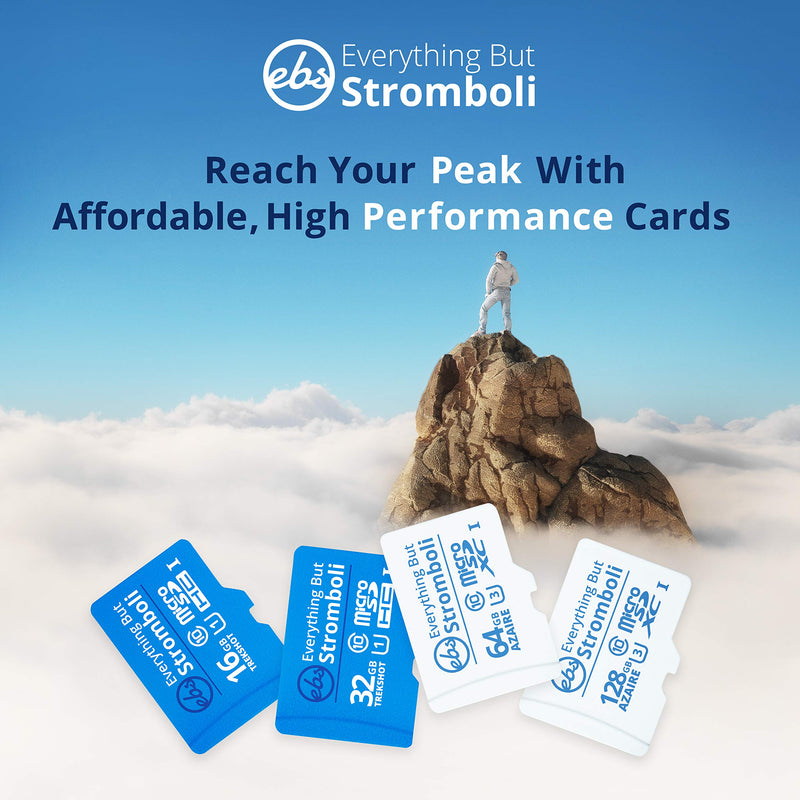 Everything But Stromboli Azaire 64GB MicroSD Card for Motorola Phones Works with Moto E (2020), Moto E7, Moto G Power, Edge+ Cell Phone Speed Class 10 U3 UHS-1 Micro SDXC Card 64GB Azaire