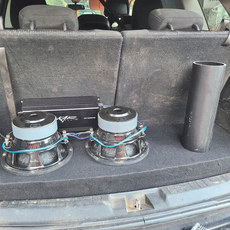 Speaker Box Carpet Fabric Black: Car Trunk Truck Auto Automotive Liner Speakers Subwoofer Interior Cover Roll Carpeting for Sub Box Polyester Fiber Material 47 X 65 in 21.25 Sqft（Folded）