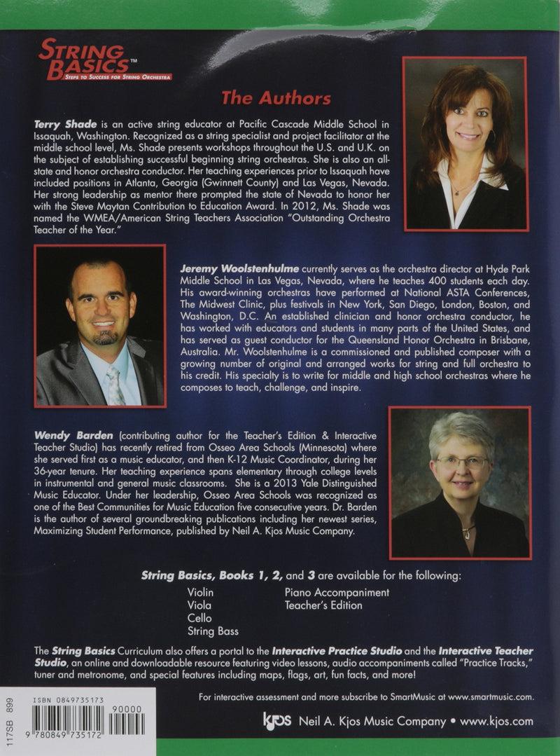 117SB - String Basics Book 3 - String Bass