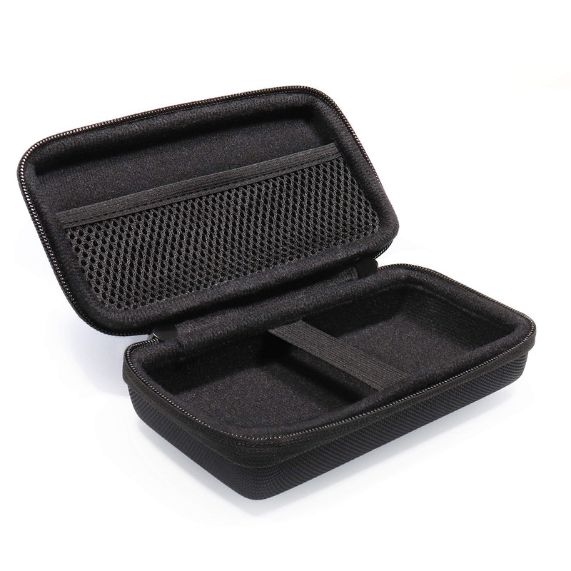 CaseSack Case for Inseego MiFi M2100, M2000 Hotspot, Verizon Wireless Jetpack 8800L 4G LTE, Mesh Accessory Pocket, Detachable Wrist Strap (Black) Black