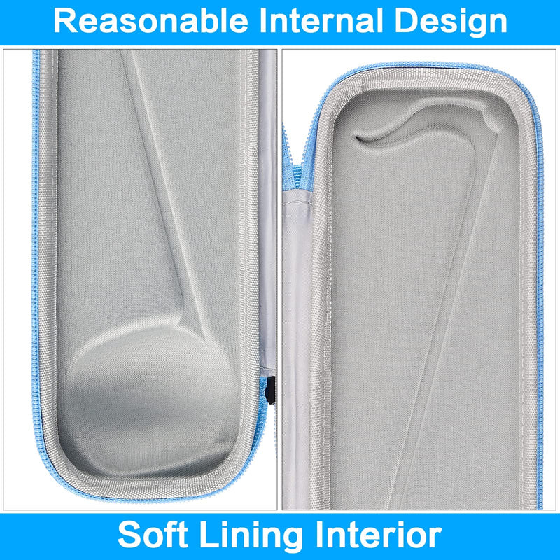 [AUSTRALIA] - Case Compatible with Otamatone [English Edition] Japanese Electronic Musical Instrument Portable Synthesizer, Instrumental Music Toy Storage Holder for Otamatone Regular Size (Box Only) (Blue) Blue 