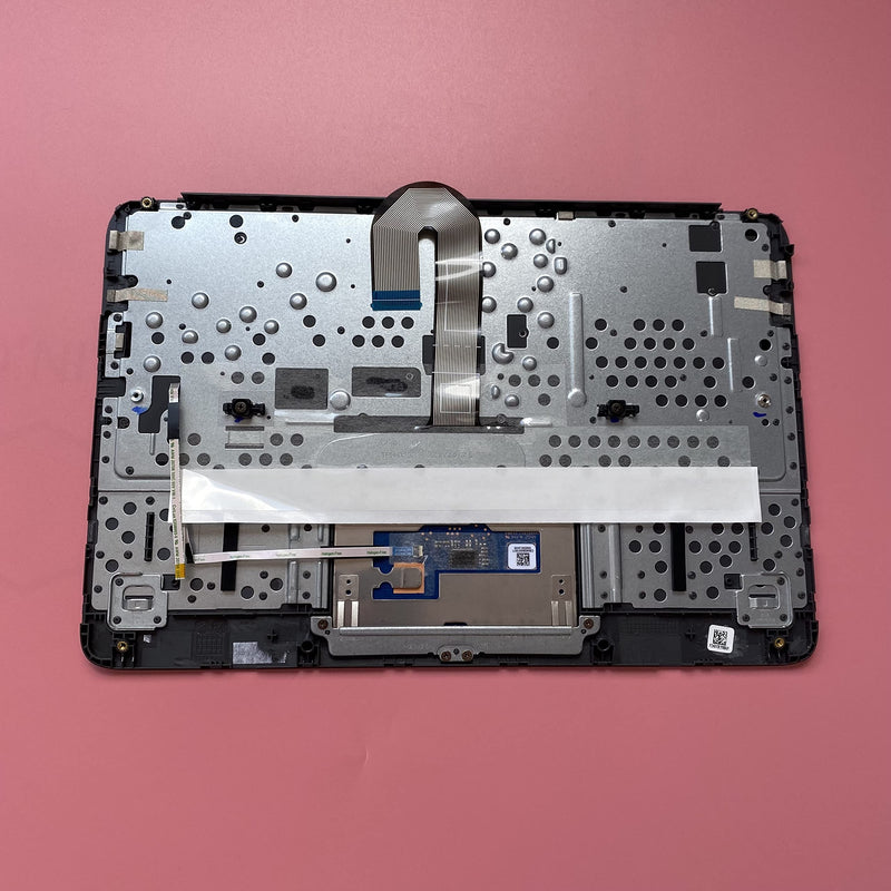 Replacement for HP Chromebook 11 G8 EE Laptop Upper Case Palmrest Keyboard Touchpad Assembly Part L90339-001 Top Cover
