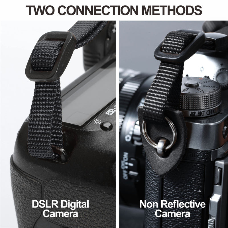 Padwa Lifestyle Camera Strap - 2" Retro Jacquard Embroidery Camera Straps Adjustable,Wide Camera Neck/Shoulder Strap with Genuine Leather Head for All DSLR/SLR Digital Cameras(White Classic Flower) Vintage Elegant White 2"Wide / Adjustable 39~57"
